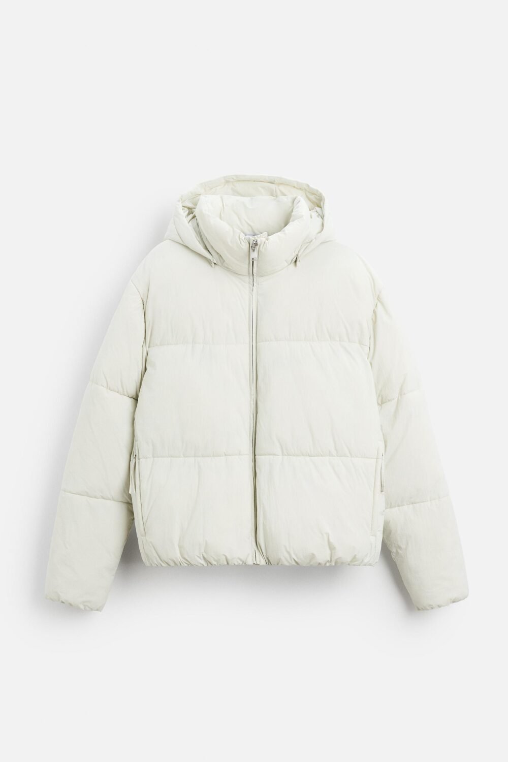 Puffer Jacket with Removable Hood