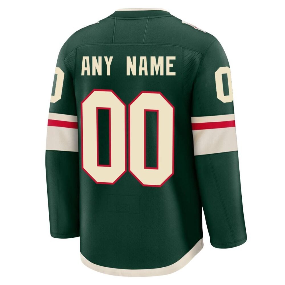 PRE-ORDER ONLY Customizable Minnesota Wild 2025 Fanatics Premium Jersey